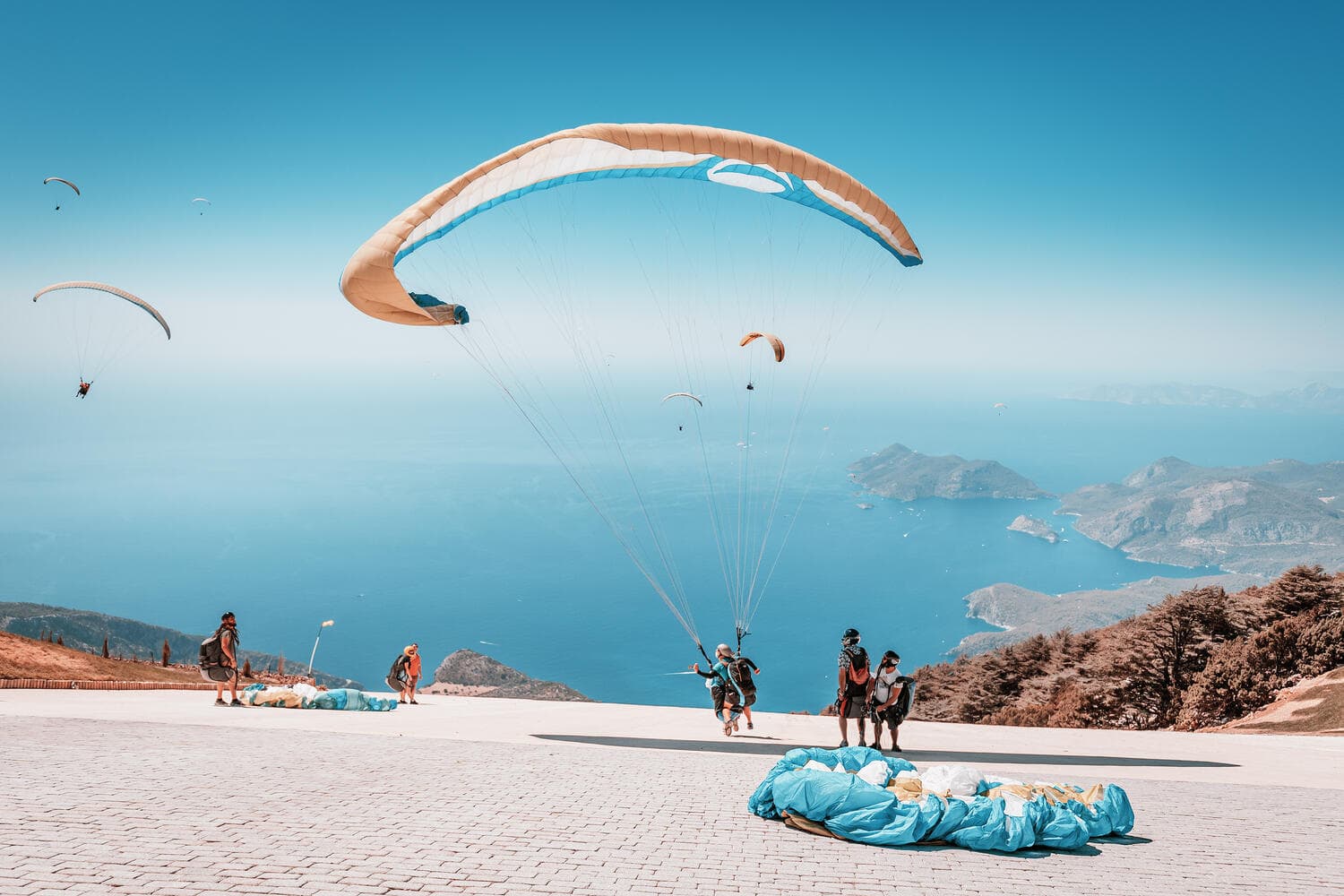 ölüdeniz fethiye yamaç paraşütü babadağ